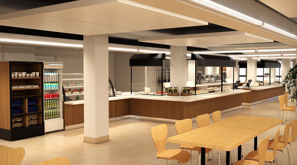 Concepto Cafetería Buffet Madcontract GrupoMad