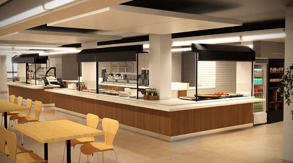 Concepto Cafetería Buffet Madcontract GrupoMad